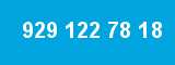 929 122 78 18